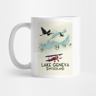 Lake Geneva Travel poster Mug